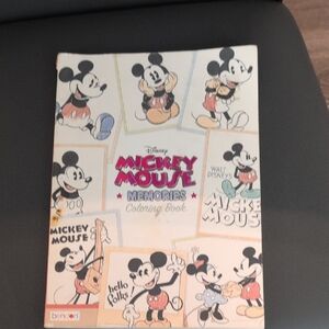 Disney Mickey Mouse Memories Coloring Book